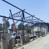 ساخت و نصب سوله خرپایی برای آقای سیف در رباط کریم