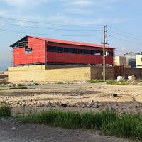 نصب ساندویچ پانل برای آقای اصغری در شهرک صنعتی ده حسن